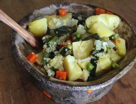 Quinoasuppe - auch der Suppenkasper wird es mögen 
